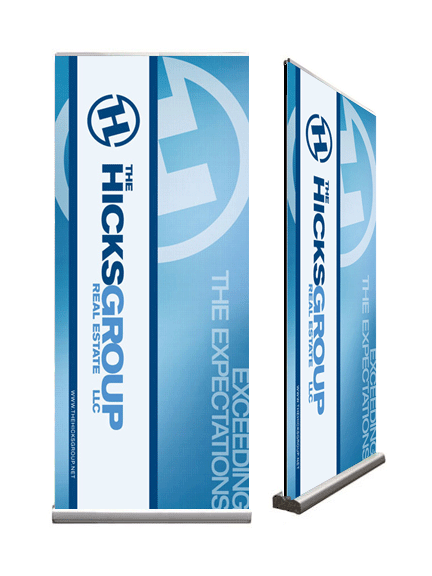 Hicks Group Tradeshow Banner